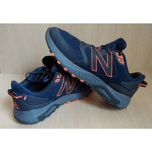 New Balance 410v6 Men's Sneakers Trail Running Shoe Size 10.5 E Navy/Orange